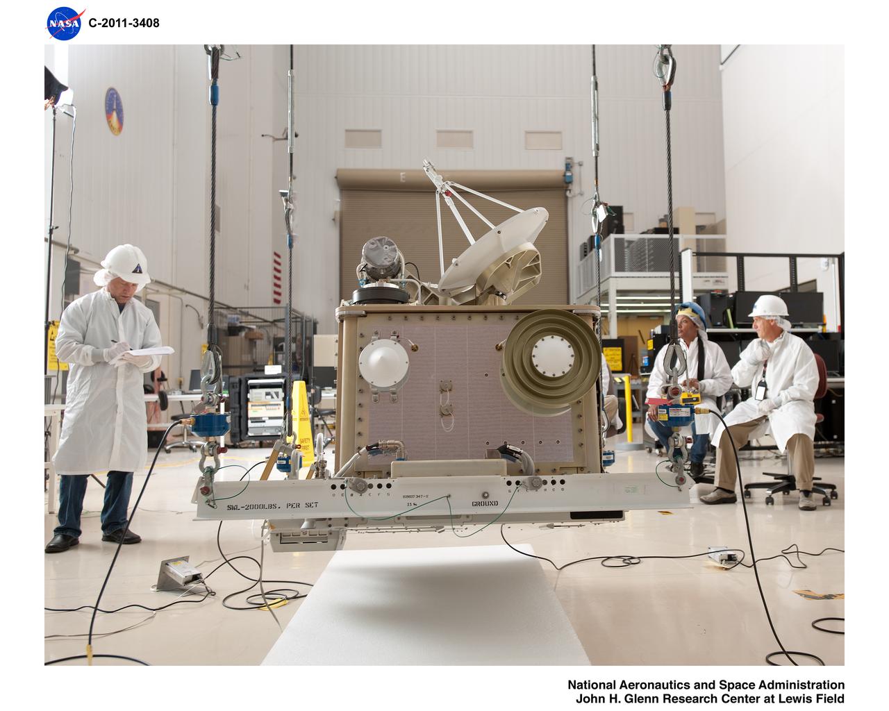 Communications, Navigation, and Network Reconfigurable Test-bed, CoNNeCT, Gravity Test on the Space Communications and Navigation, SCaN, Testbed