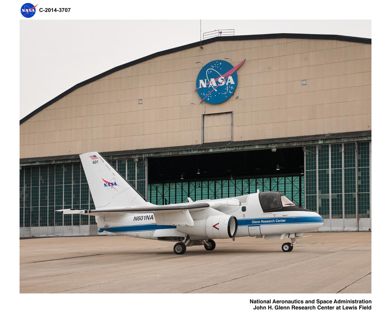 Pre-Flight Check Out of Lockheed Martin S-3B Viking Aircraft #N601NA in preparation for the Lake Erie Algal Bloom Flight Campaign