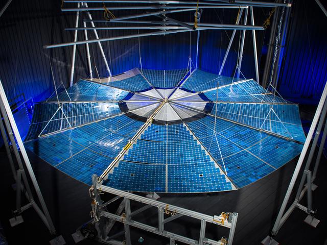 NASA image: Solar Array Test
