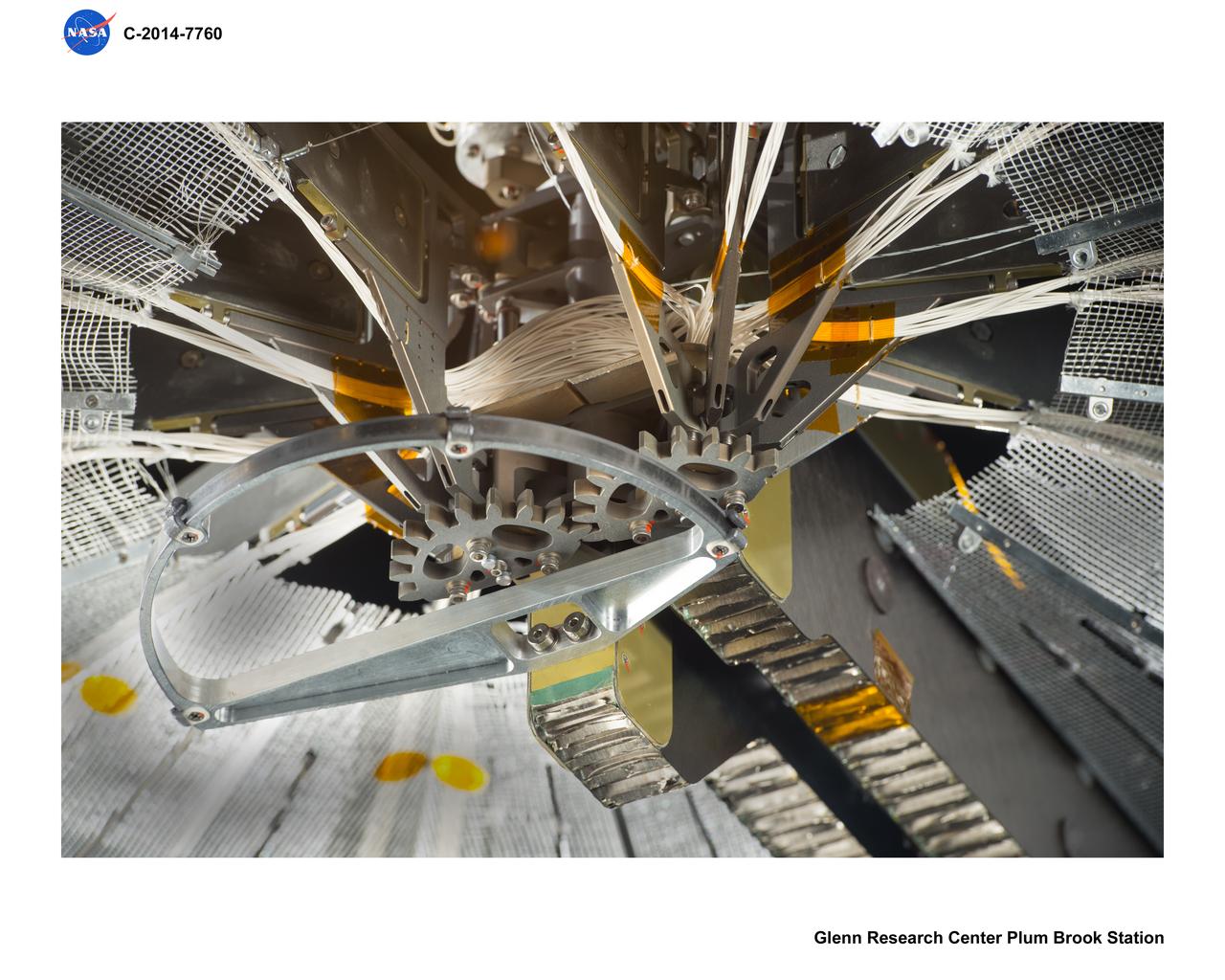 ATK Solar Array Deployment Test at Plum Brook Station Space Power Facility, SPF