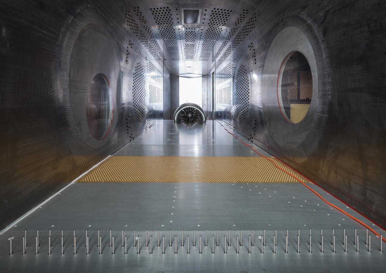 In an effort to improve fuel efficiency, NASA and the aircraft industry are rethinking aircraft design. Inside the 8' x 6' wind tunnel at NASA Glenn, engineers recently tested a fan and inlet design, commonly called a propulsor, which could use four to eight percent less fuel than today's advanced aircraft.