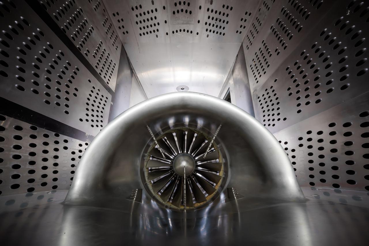 In an effort to improve fuel efficiency, NASA and the aircraft industry are rethinking aircraft design. Inside the 8' x 6' wind tunnel at NASA Glenn, engineers recently tested a fan and inlet design, commonly called a propulsor, which could use four to eight percent less fuel than today's advanced aircraft.
