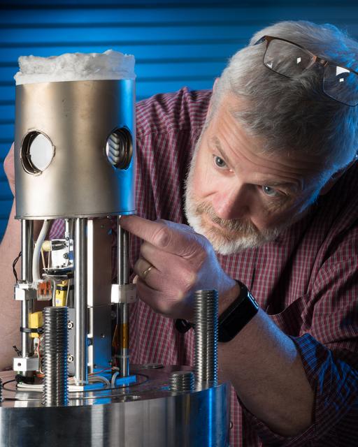 NASA image: High Pressure Microgravity Combustion (HPMC) Facility, Drople...