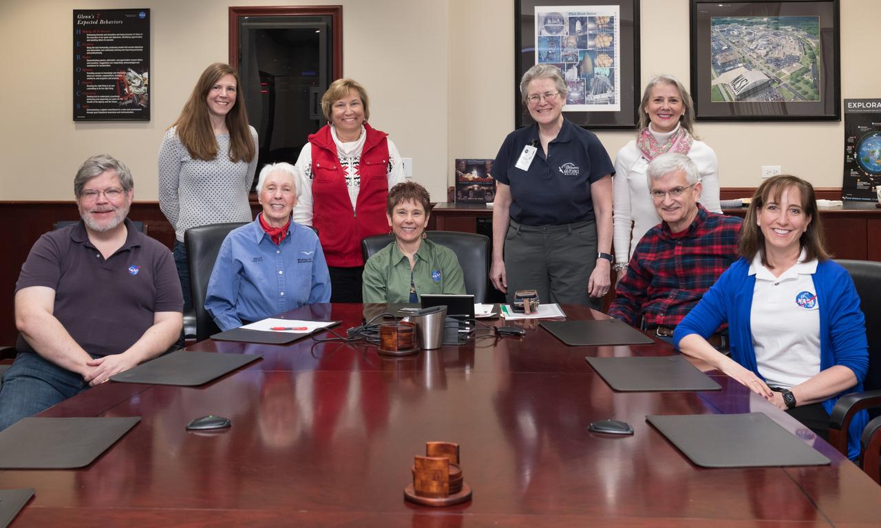 Visit to Glenn Research Center at Lewis Field by Mercury 13 Astronaut Trainee, Wally Funk