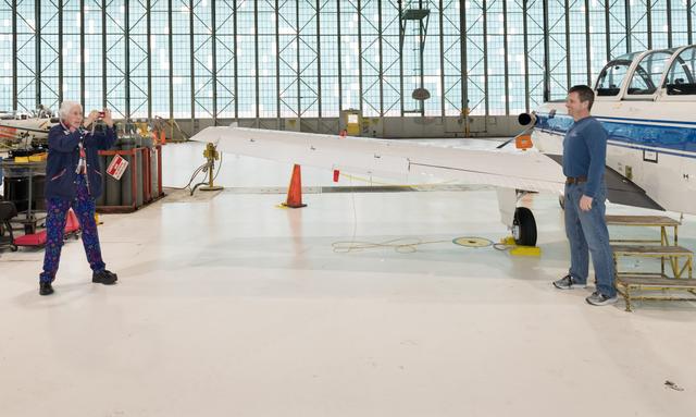 NASA image: Visit to Glenn Research Center at Lewis Field by Mercury 13 Astr