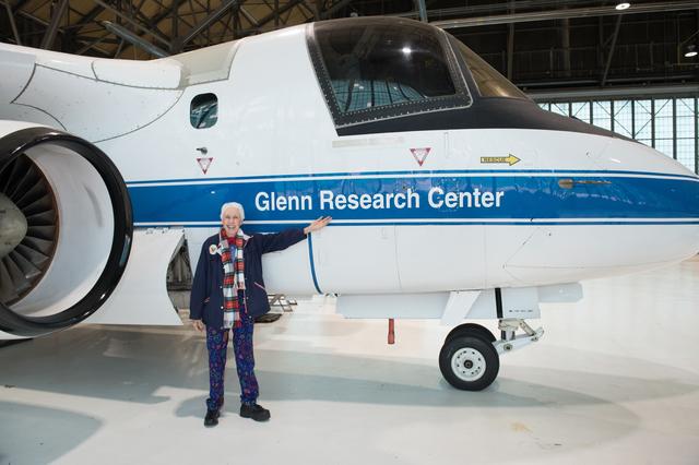 NASA image: Visit to Glenn Research Center at Lewis Field by Mercury 13 Astr