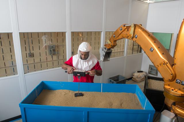 NASA image: SLOPE Excavation Laboratory