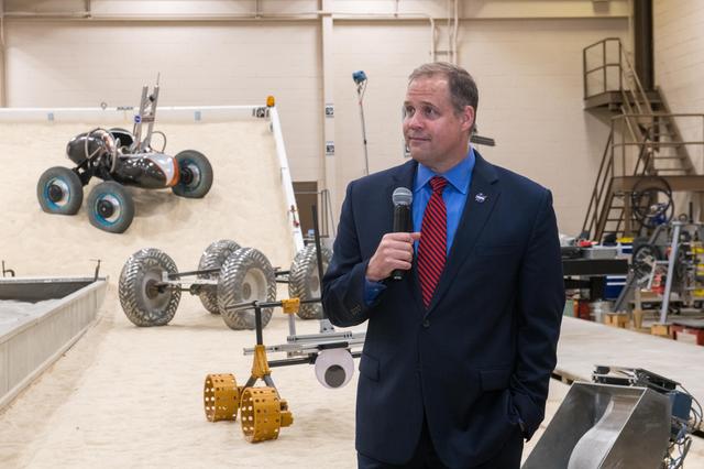 NASA image: Visit by NASA Administrator, James Bridenstine