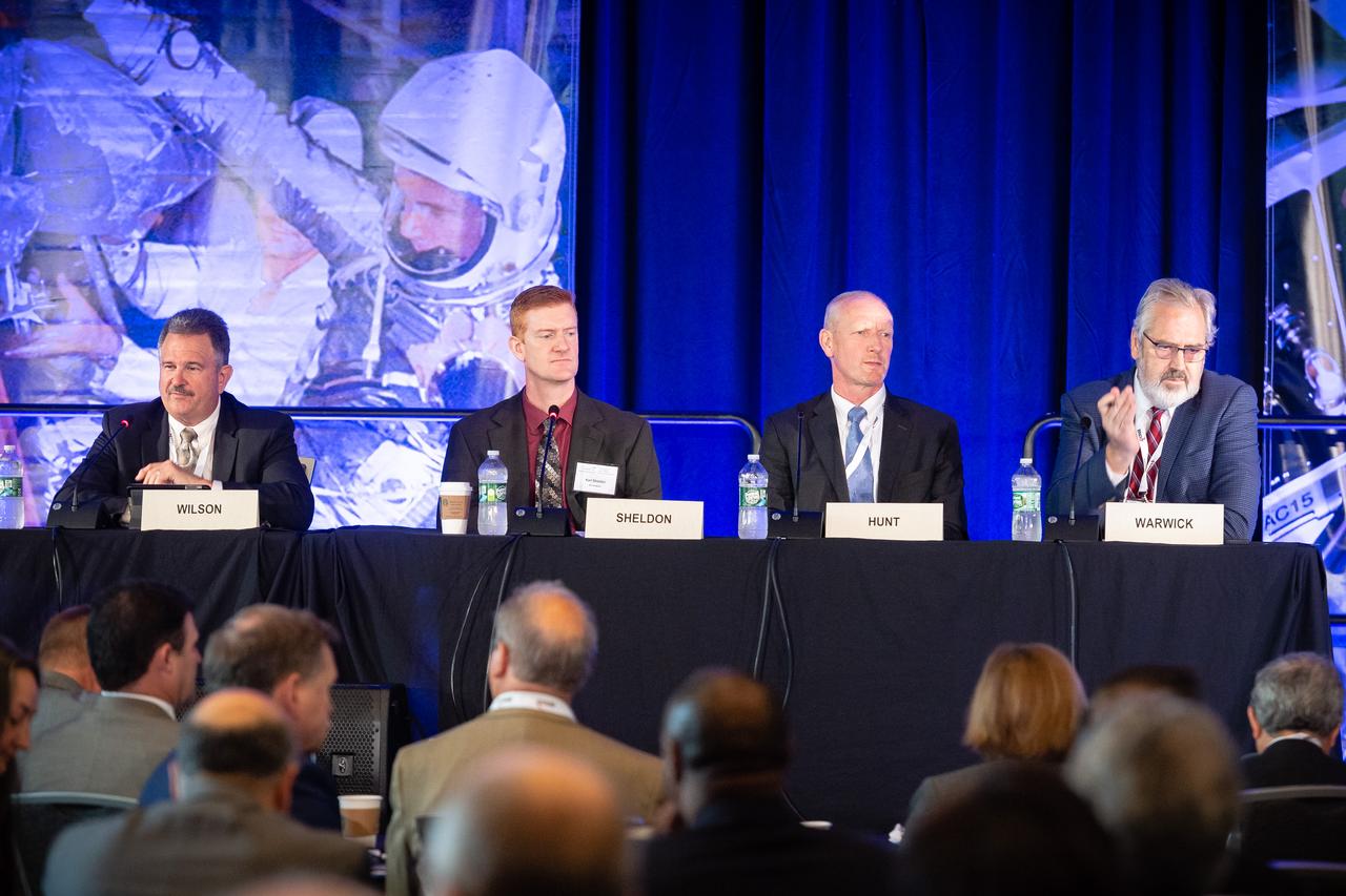 The inaugural Glenn Symposium focused on advancements in aerospace technology including power and propulsion, autonomy and communications, low boom supersonics, hypersonics, and more. Discussion also encompassed humans returning to the moon, including challenges associated with the 2024 mission.