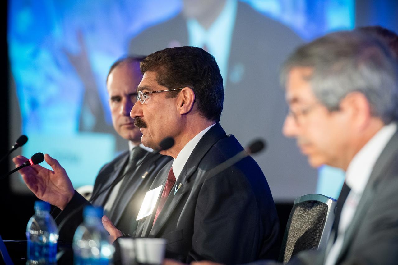 The inaugural Glenn Symposium focused on advancements in aerospace technology including power and propulsion, autonomy and communications, low boom supersonics, hypersonics, and more. Discussion also encompassed humans returning to the moon, including challenges associated with the 2024 mission.