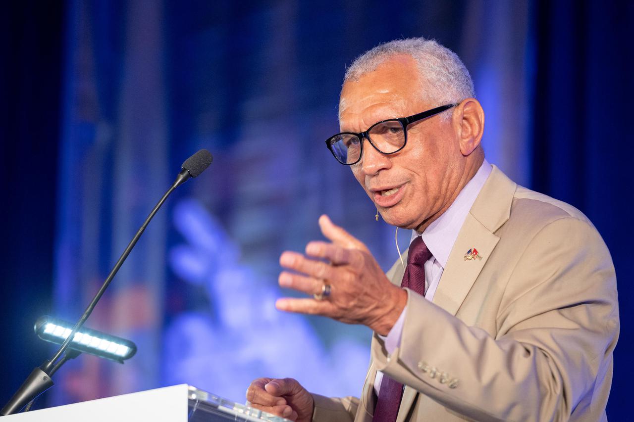 The inaugural Glenn Symposium focused on advancements in aerospace technology including power and propulsion, autonomy and communications, low boom supersonics, hypersonics, and more. Discussion also encompassed humans returning to the moon, including challenges associated with the 2024 mission.