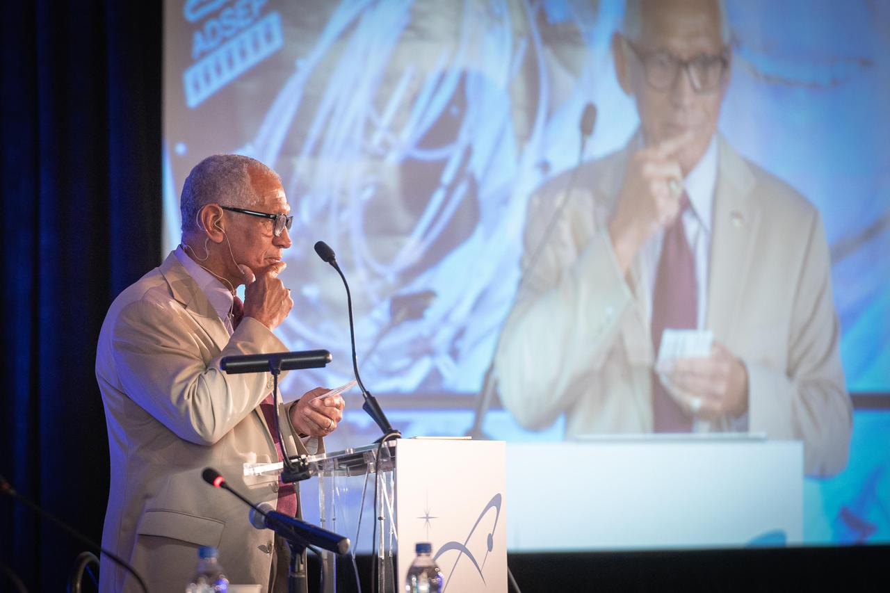 The inaugural Glenn Symposium focused on advancements in aerospace technology including power and propulsion, autonomy and communications, low boom supersonics, hypersonics, and more. Discussion also encompassed humans returning to the moon, including challenges associated with the 2024 mission.