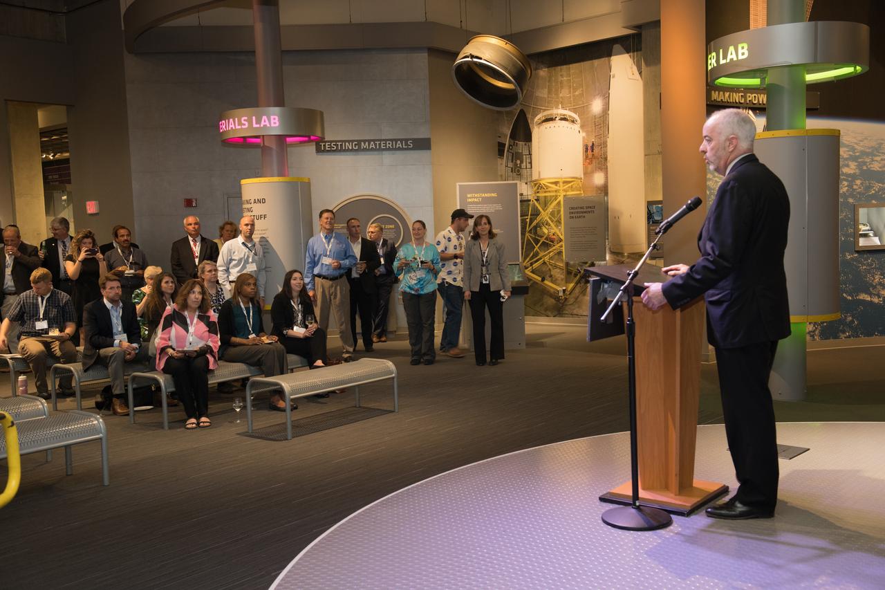 The inaugural Glenn Symposium focused on advancements in aerospace technology including power and propulsion, autonomy and communications, low boom supersonics, hypersonics, and more. Discussion also encompassed humans returning to the moon, including challenges associated with the 2024 mission.