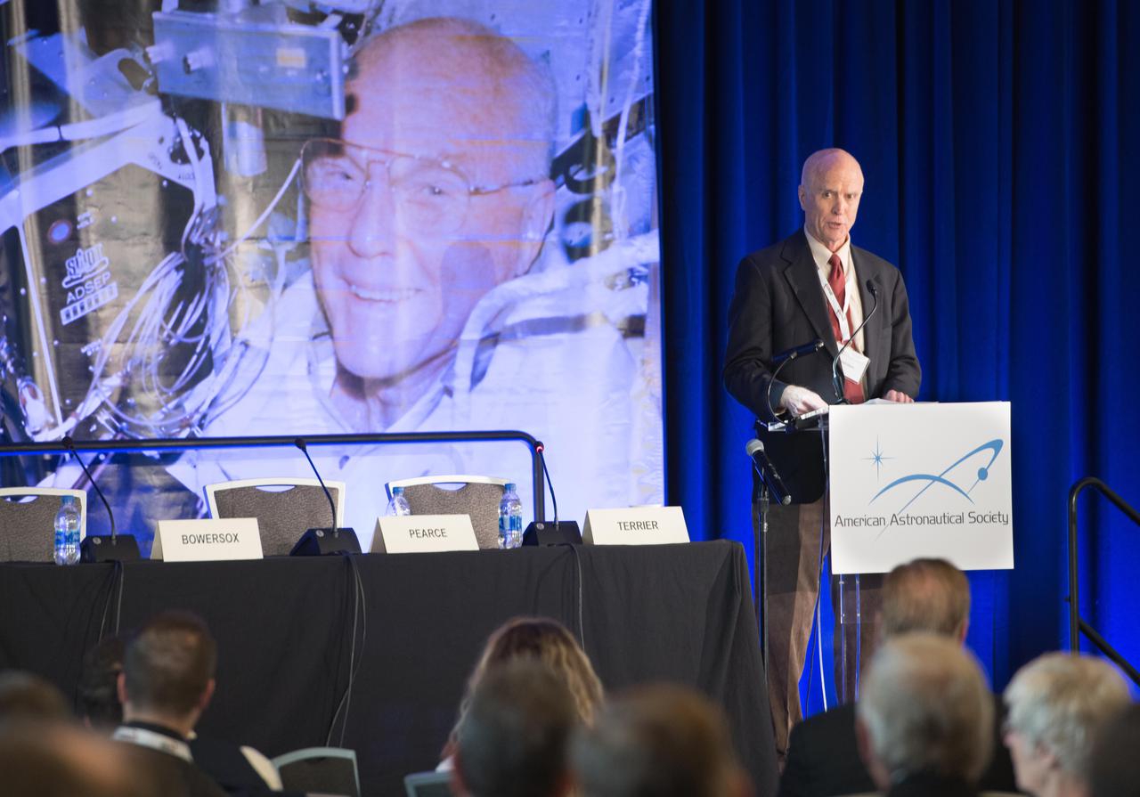 The inaugural Glenn Symposium focused on advancements in aerospace technology including power and propulsion, autonomy and communications, low boom supersonics, hypersonics, and more. Discussion also encompassed humans returning to the moon, including challenges associated with the 2024 mission.