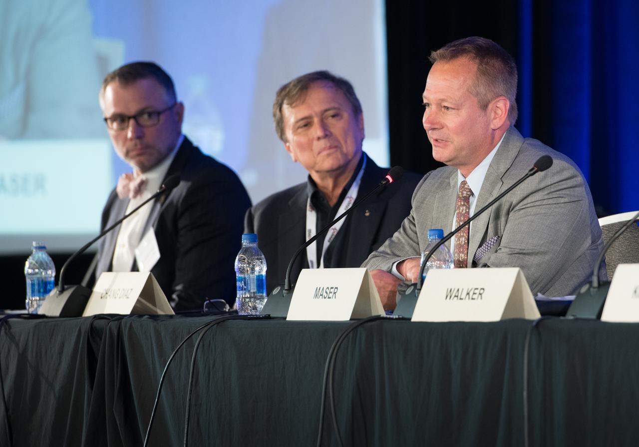 The inaugural Glenn Symposium focused on advancements in aerospace technology including power and propulsion, autonomy and communications, low boom supersonics, hypersonics, and more. Discussion also encompassed humans returning to the moon, including challenges associated with the 2024 mission.
