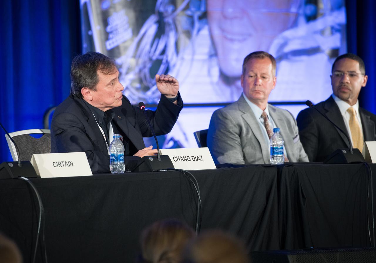 The inaugural Glenn Symposium focused on advancements in aerospace technology including power and propulsion, autonomy and communications, low boom supersonics, hypersonics, and more. Discussion also encompassed humans returning to the moon, including challenges associated with the 2024 mission.