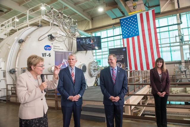 NASA Administrator Jim Bridenstine and Congressional Delegati...