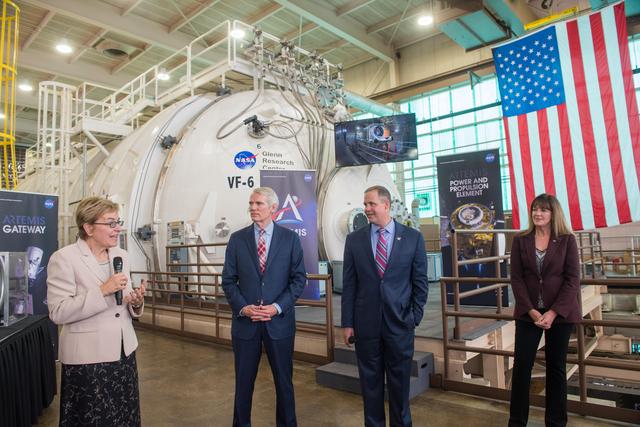 NASA Administrator Jim Bridenstine and Congressional Delegati...