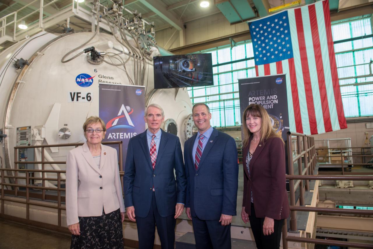 NASA Administrator Jim Bridenstine and Congressional Delegation Visit to Lewis Field and Plum Brook Station