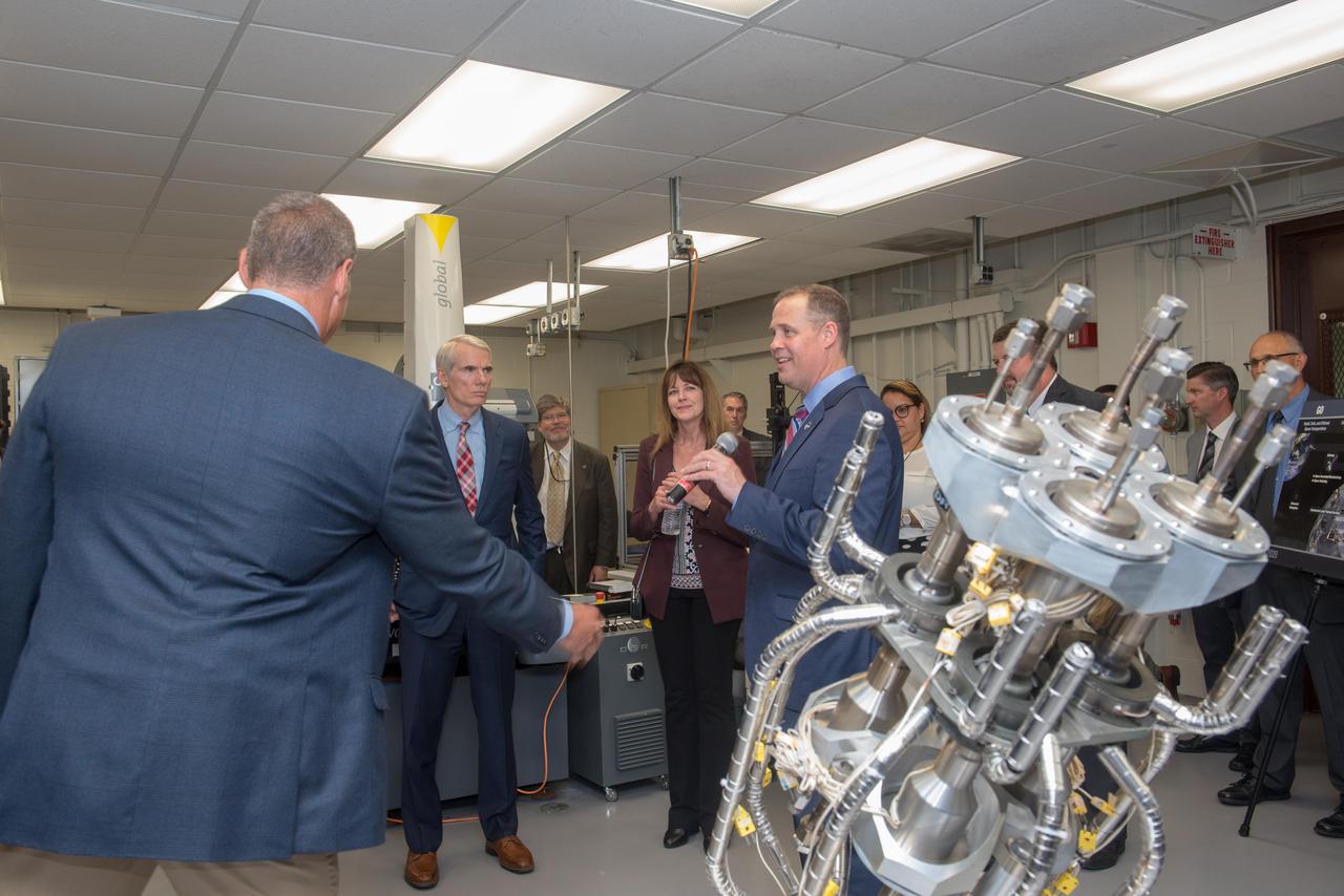 NASA Administrator Jim Bridenstine and Congressional Delegation Visit to Lewis Field and Plum Brook Station
