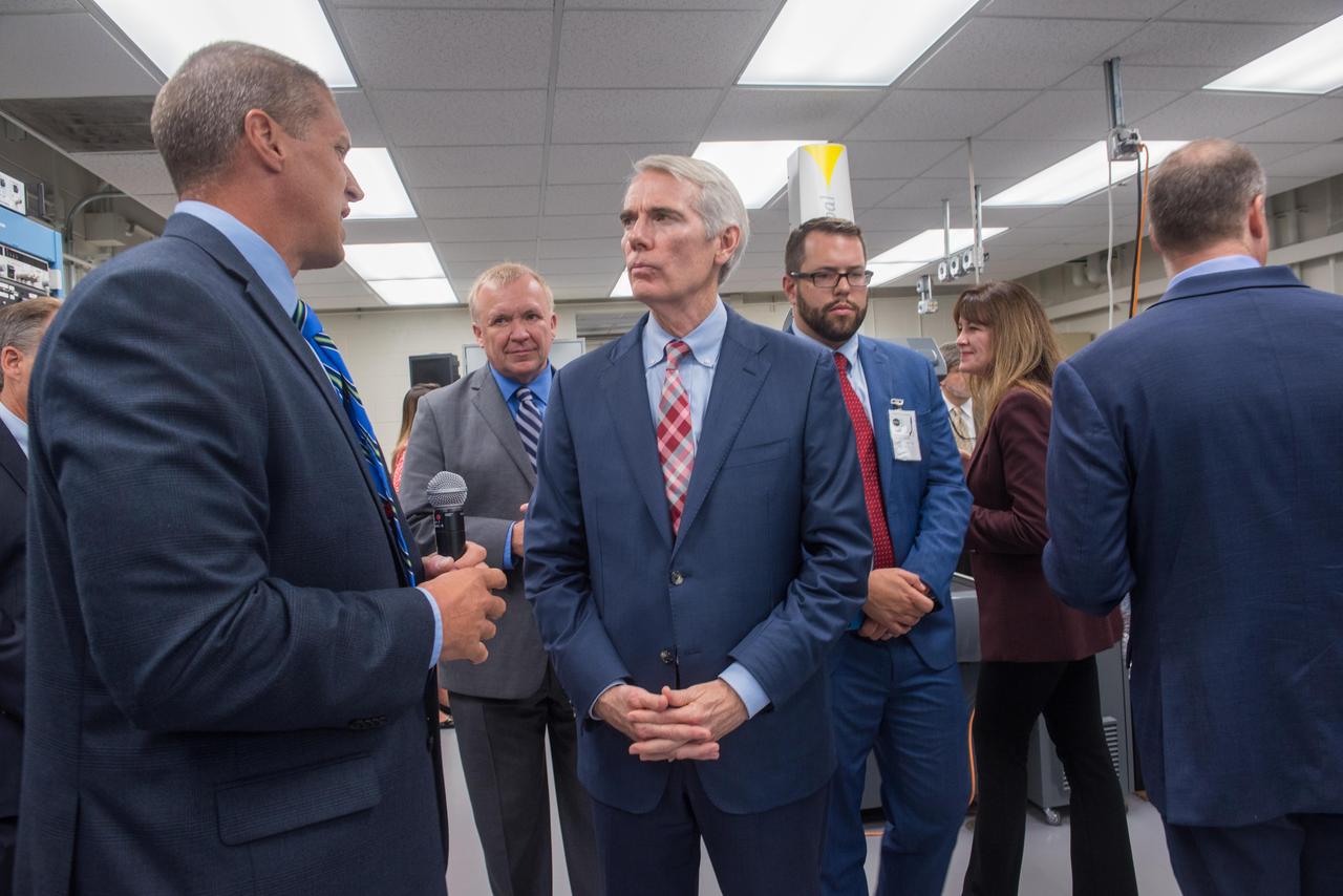 NASA Administrator Jim Bridenstine and Congressional Delegation Visit to Lewis Field and Plum Brook Station