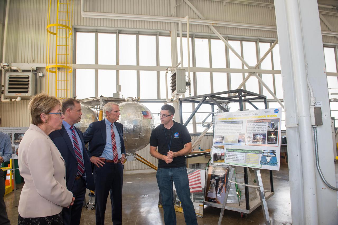 NASA Administrator Jim Bridenstine and Congressional Delegation Visit to Lewis Field and Plum Brook Station