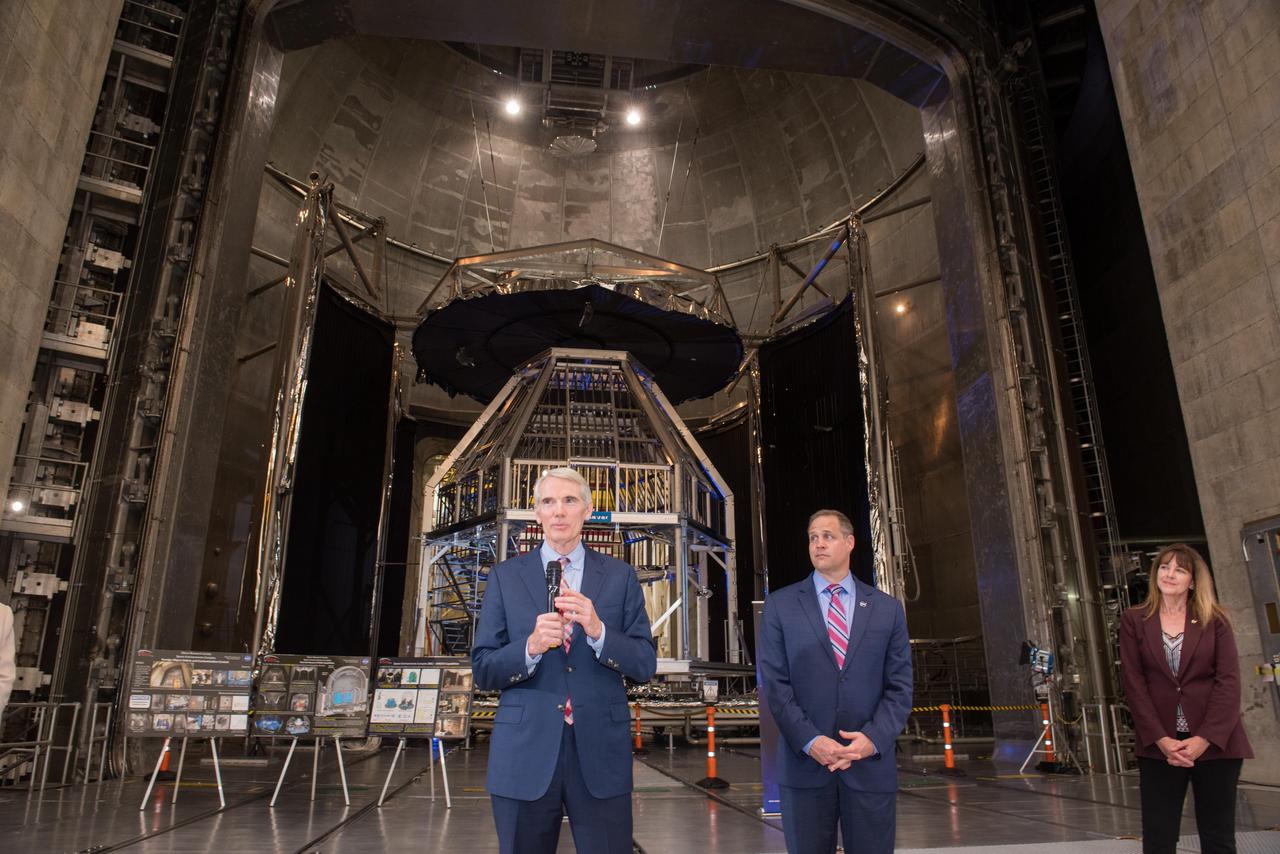 NASA Administrator Jim Bridenstine and Congressional Delegation Visit to Lewis Field and Plum Brook Station