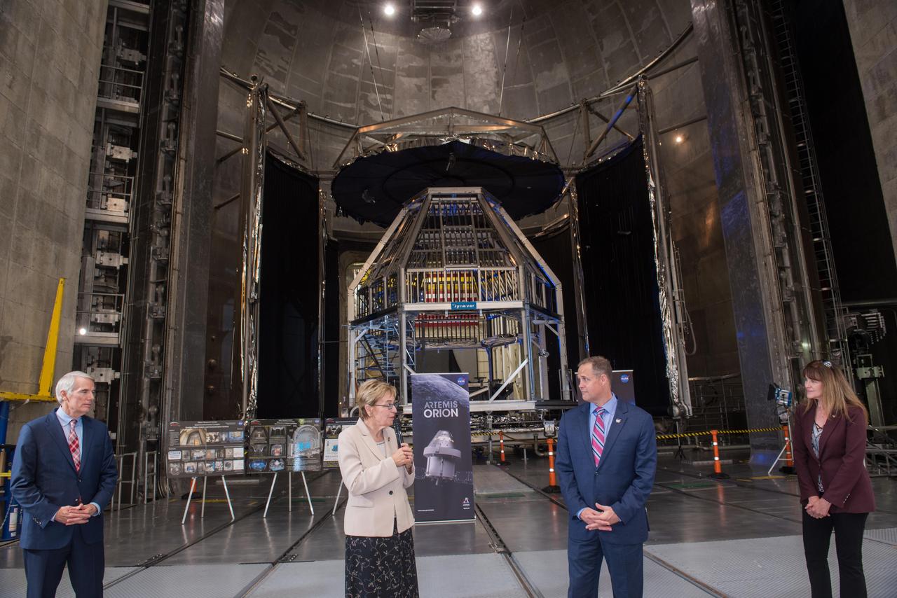 NASA Administrator Jim Bridenstine and Congressional Delegation Visit to Lewis Field and Plum Brook Station