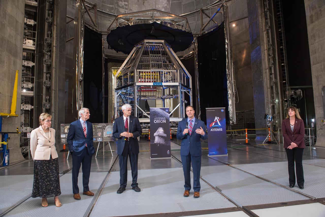 NASA Administrator Jim Bridenstine and Congressional Delegation Visit to Lewis Field and Plum Brook Station