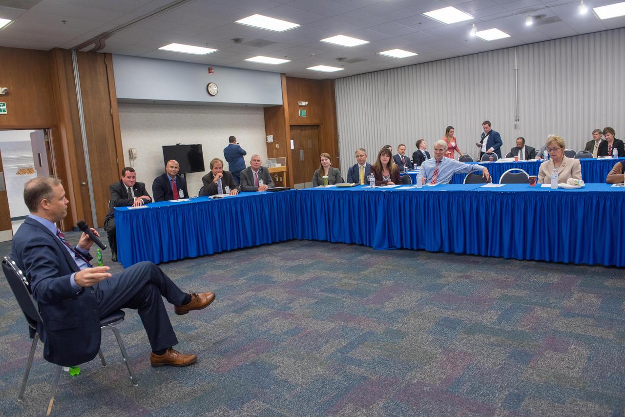 NASA Administrator Jim Bridenstine and Congressional Delegation Visit to Lewis Field and Plum Brook Station