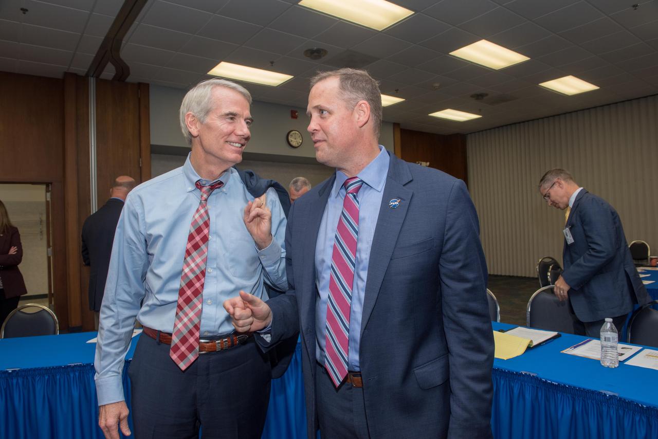 NASA Administrator Jim Bridenstine and Congressional Delegation Visit to Lewis Field and Plum Brook Station