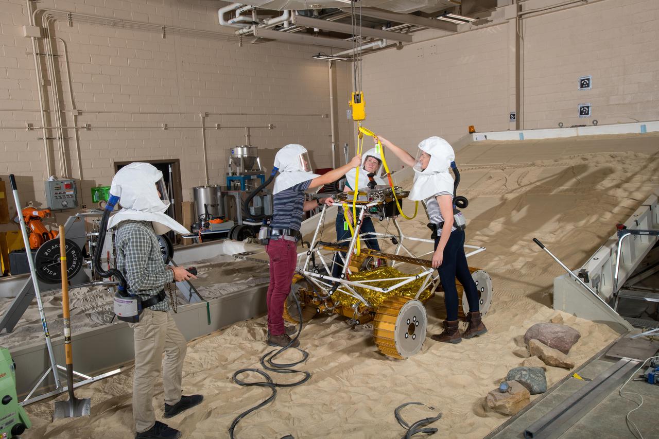 Virtual Intelligent Planetary Exploration Rover, VIPER Mobility Platform Testing