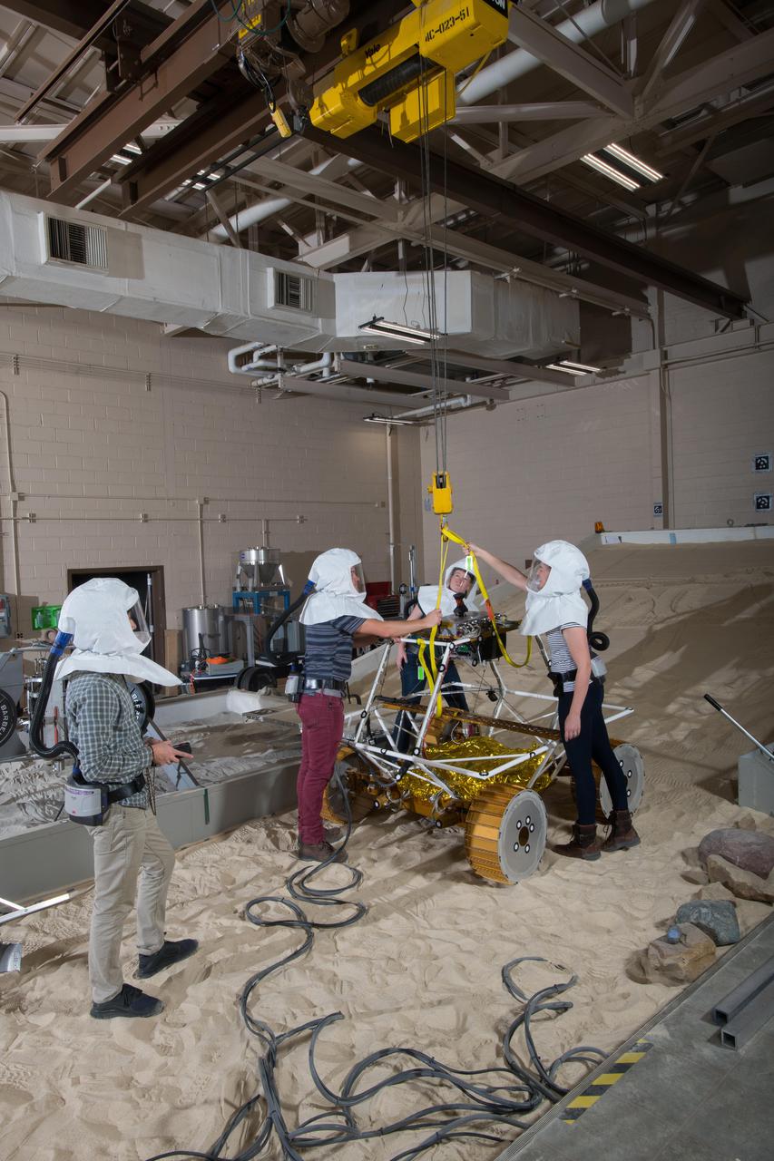 Virtual Intelligent Planetary Exploration Rover, VIPER Mobility Platform Testing