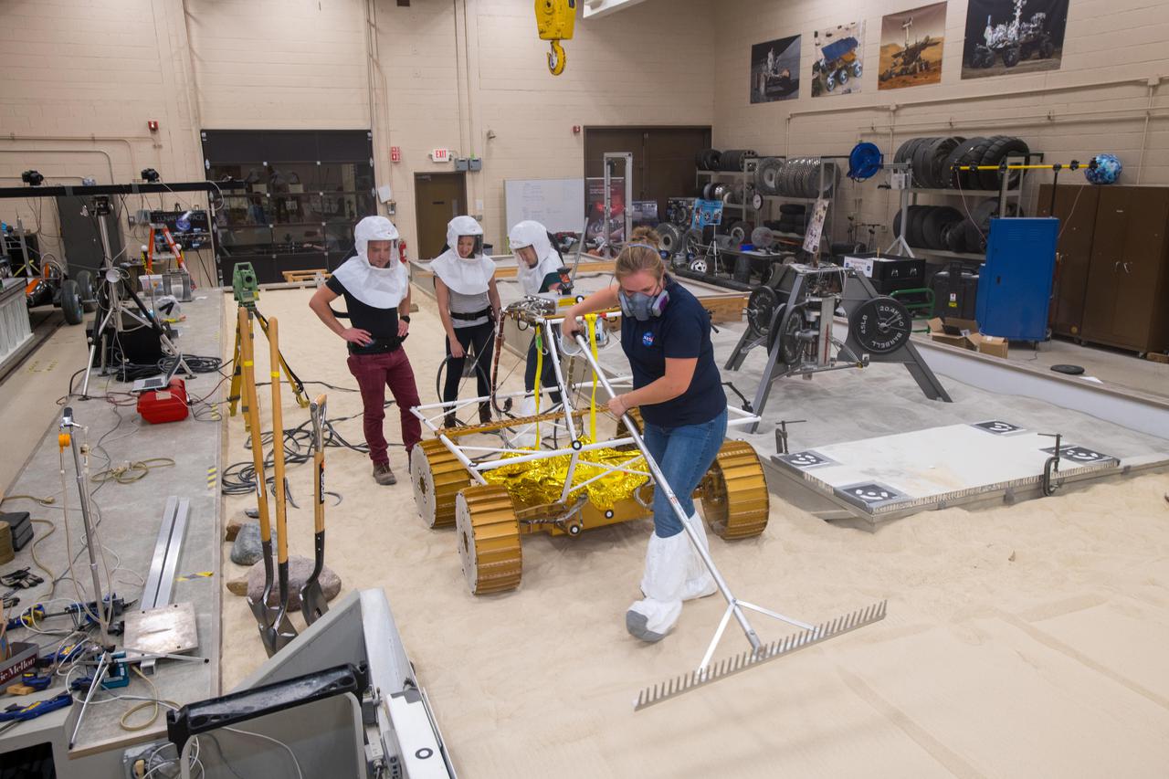 Virtual Intelligent Planetary Exploration Rover, VIPER Mobility Platform Testing