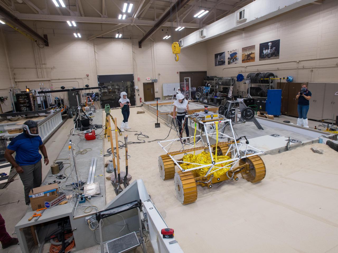 Virtual Intelligent Planetary Exploration Rover, VIPER Mobility Platform Testing