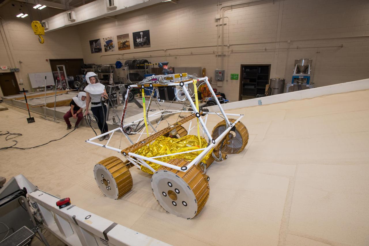 Virtual Intelligent Planetary Exploration Rover, VIPER Mobility Platform Testing