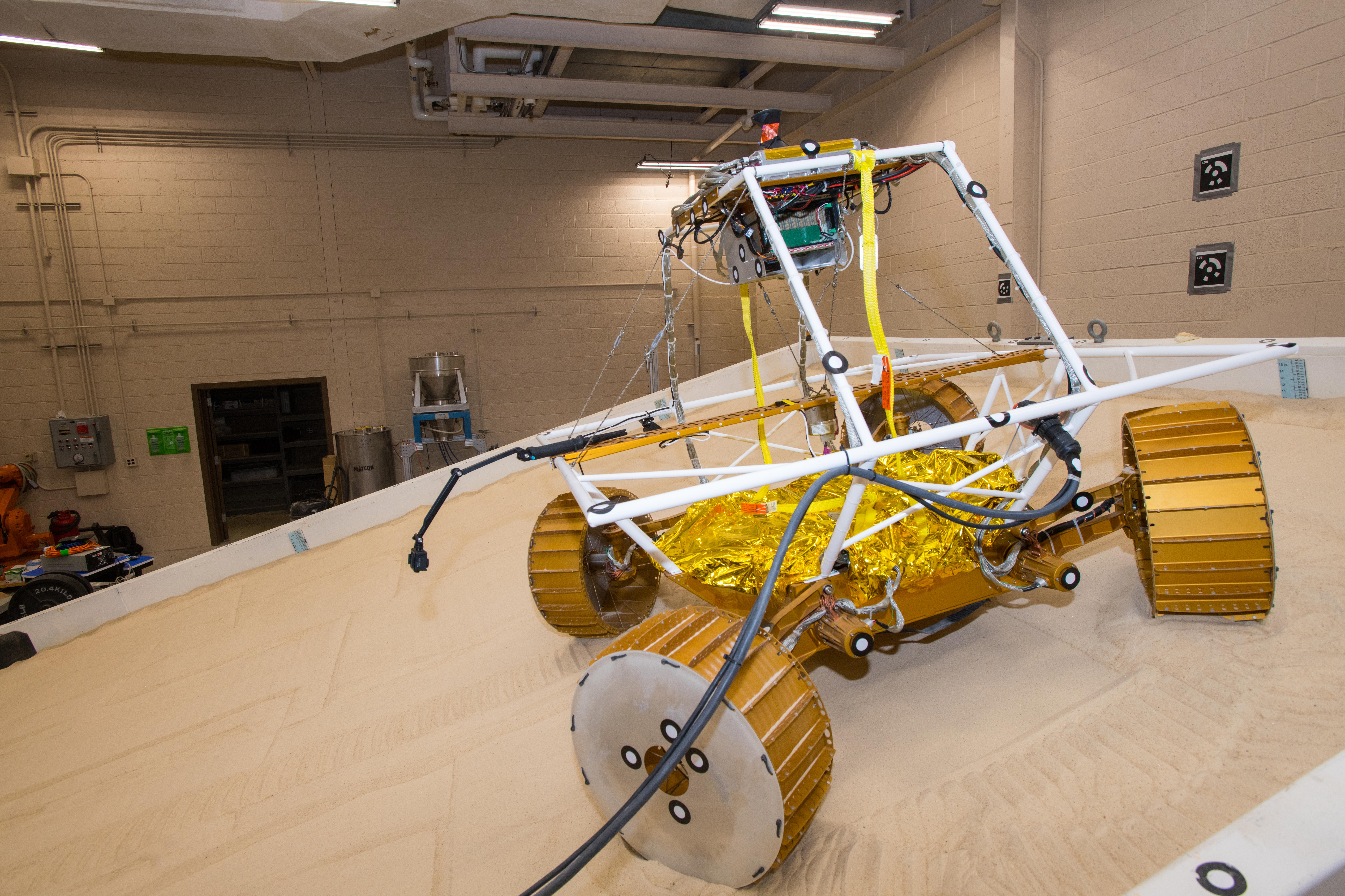 Virtual Intelligent Planetary Exploration Rover, VIPER Mobility Platform Testing