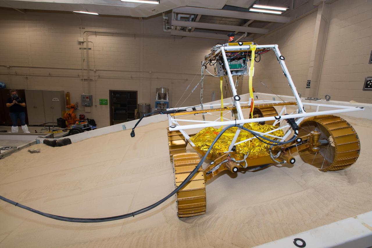 Virtual Intelligent Planetary Exploration Rover, VIPER Mobility Platform Testing
