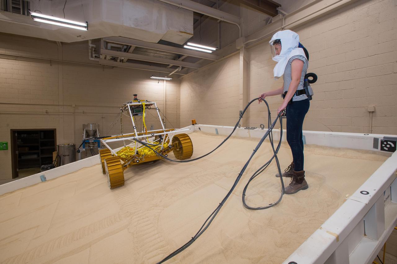 Virtual Intelligent Planetary Exploration Rover, VIPER Mobility Platform Testing