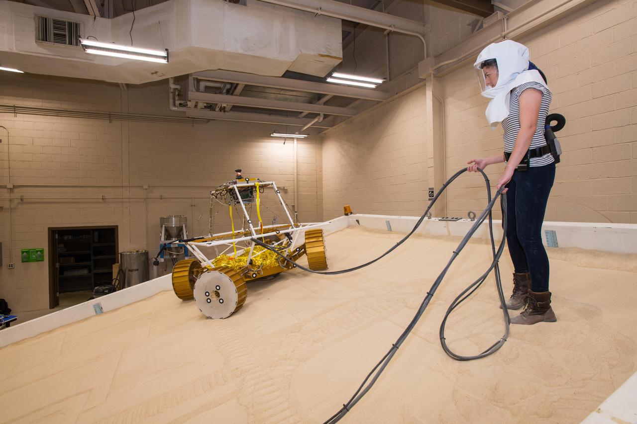 Virtual Intelligent Planetary Exploration Rover, VIPER Mobility Platform Testing