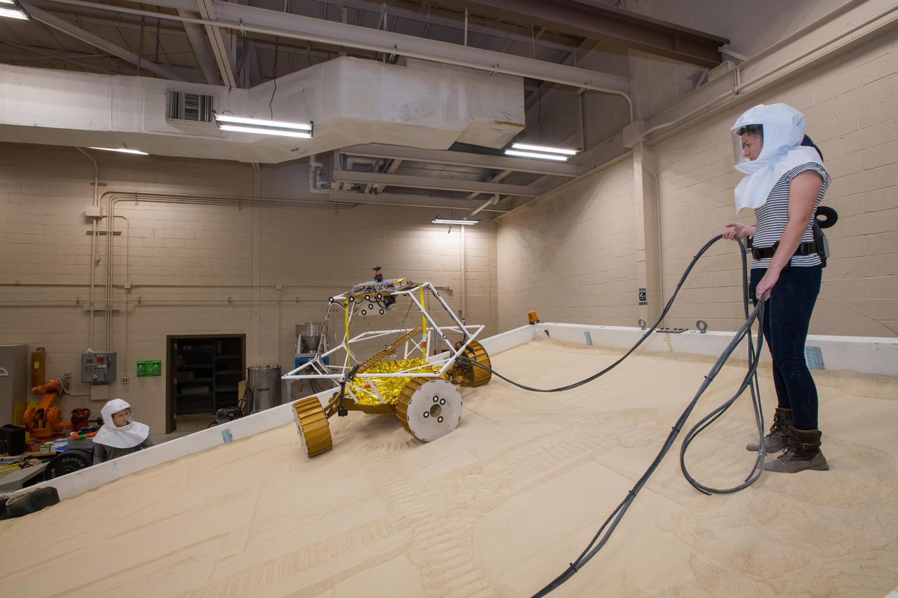 Virtual Intelligent Planetary Exploration Rover, VIPER Mobility Platform Testing