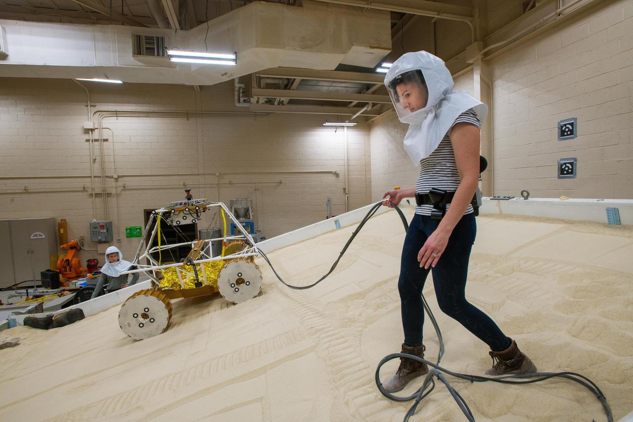 Virtual Intelligent Planetary Exploration Rover, VIPER Mobility Platform Testing