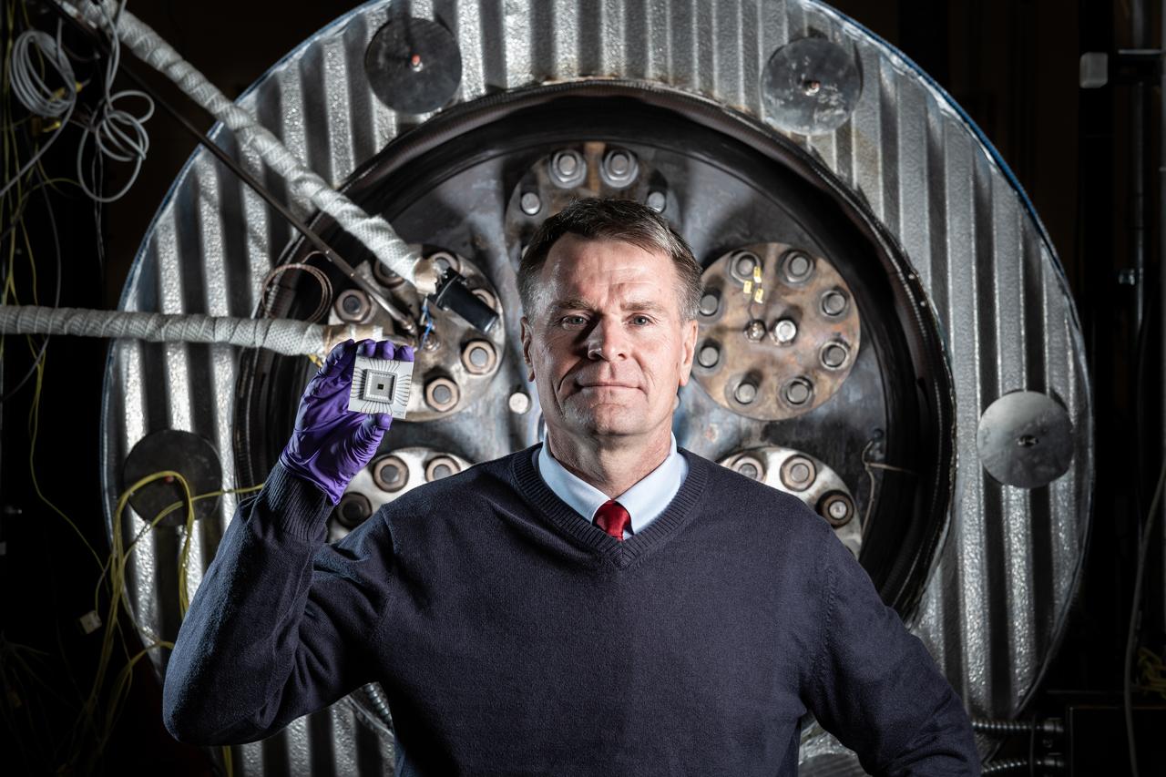 Phil Neudeck- Can Take the Heat      When it comes to the heat of extreme environments like Venus, electronics can get fried within a few minutes of arrival.  But NASA Researcher Phil Neudeck and his team have developed extremely durable silicon carbide semiconductor integrated circuits to survive those harsh conditions. After successfully testing the electronics in our high-pressure, high-temperature extreme environments chamber, there is now a path forward for Venus landers to survive and operate scientific experiments on the planet’s surface for longer durations.