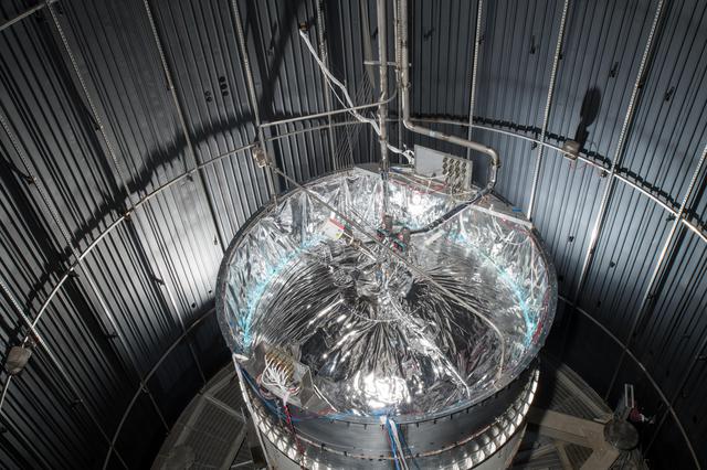 NASA image: SHIVER, B2, ISP, In-Space Propulsion Facility, Vacuum Chamber, 