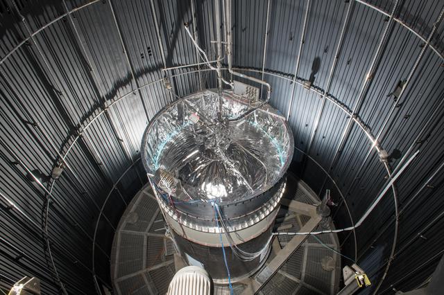 NASA image: SHIVER, B2, ISP, In-Space Propulsion Facility, Vacuum Chamber, 
