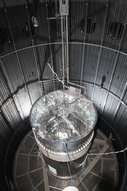 NASA image: SHIVER, B2, ISP, In-Space Propulsion Facility, Vacuum Chamber, 