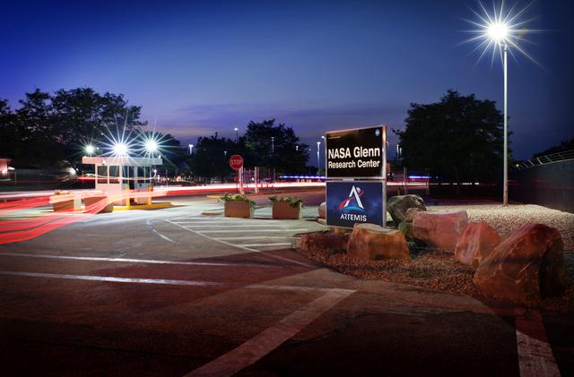 NASA image: The newly renovated NASA Glenn Research Center, GRC Lewis Fie...