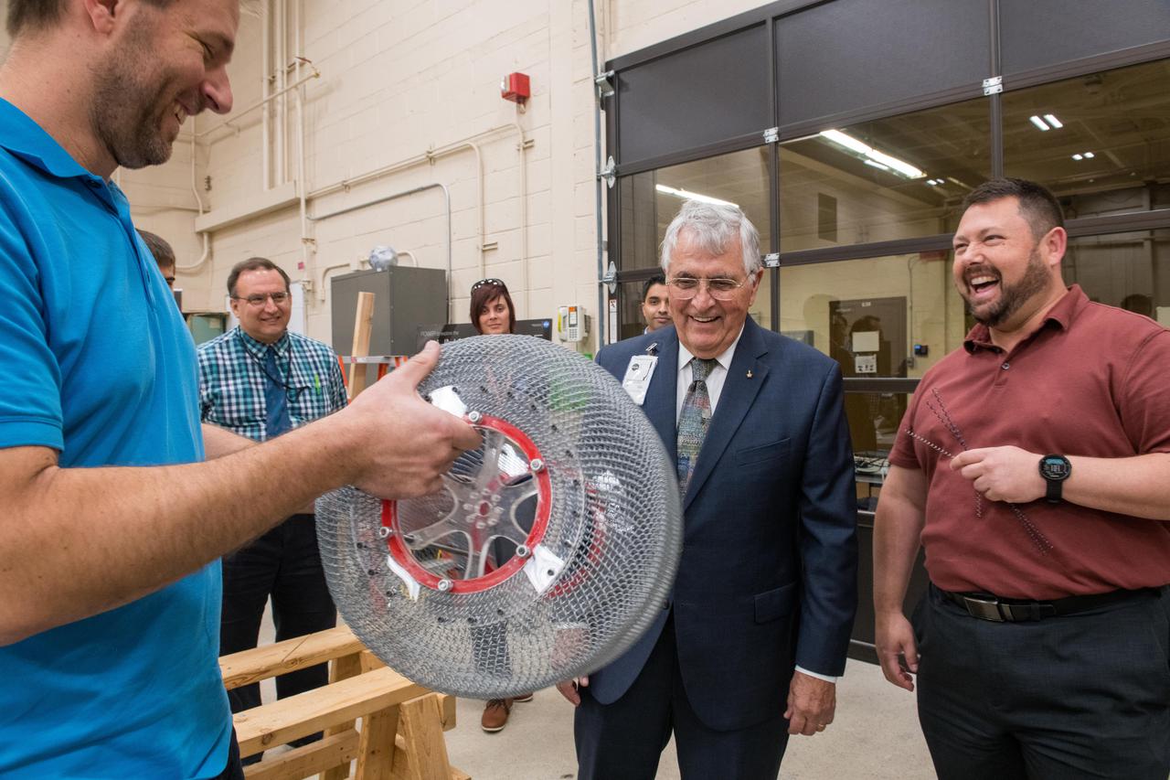 Visit by Dr. Harrison H. Schmitt, Apollo 17 Astronaut
