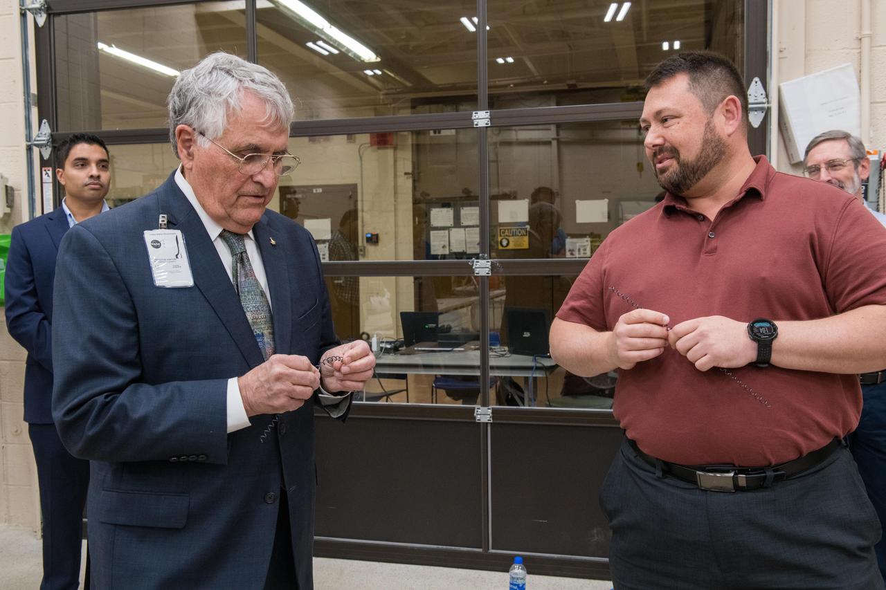 Visit by Dr. Harrison H. Schmitt, Apollo 17 Astronaut