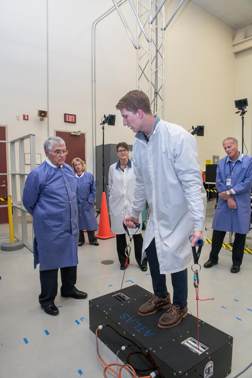 Visit by Dr. Harrison H. Schmitt, Apollo 17 Astronaut